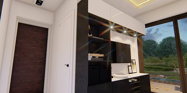 projekt domu Zx207 – interiérová úprava, Jedinečný, malý dom s veľkými možnosťami